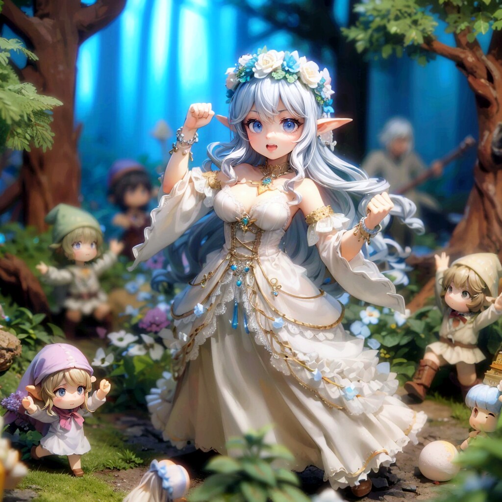 勝利を説くエルフの姫