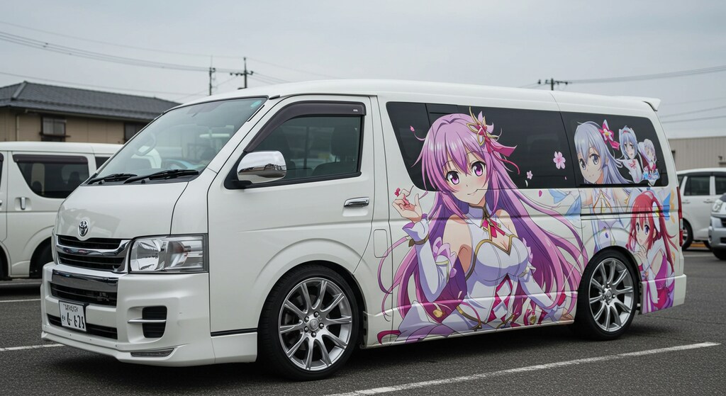 アニメキャラ痛車3