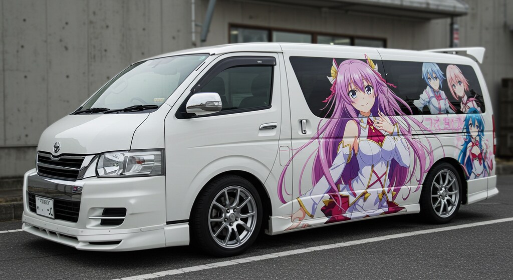 アニメキャラ痛車3