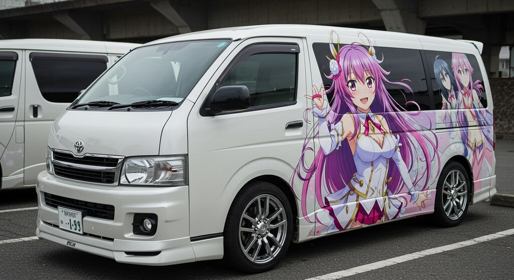 アニメキャラ痛車3