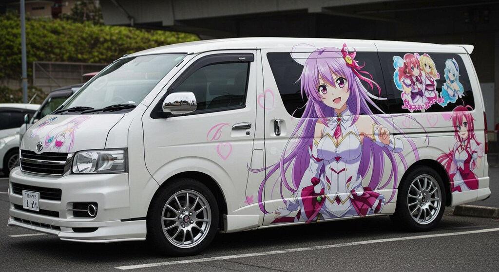 アニメキャラ痛車3