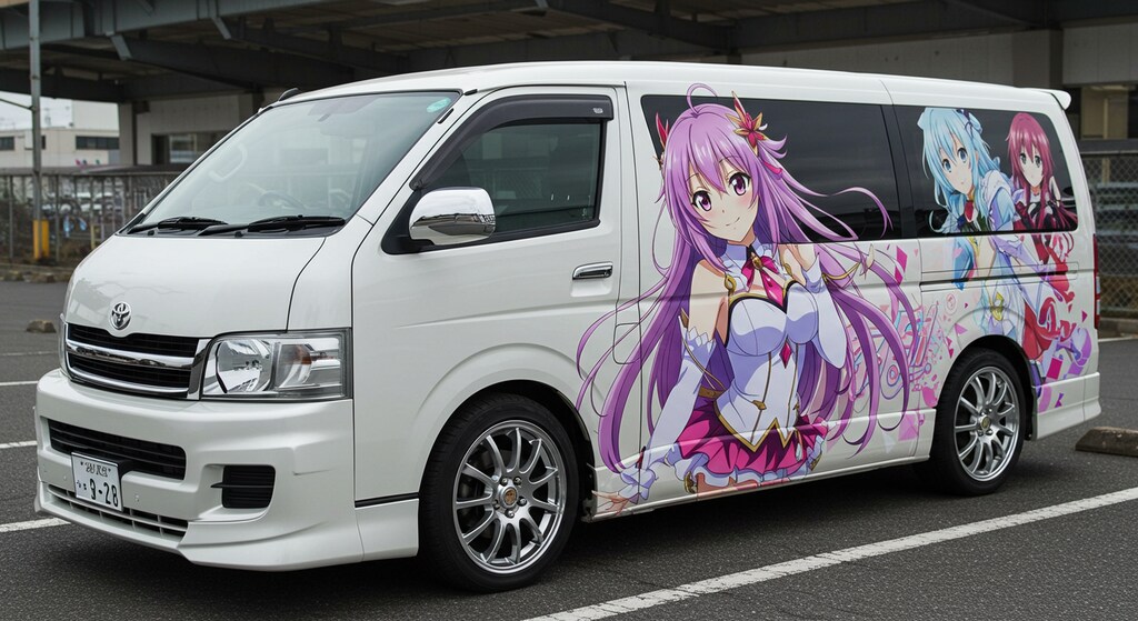 アニメキャラ痛車3