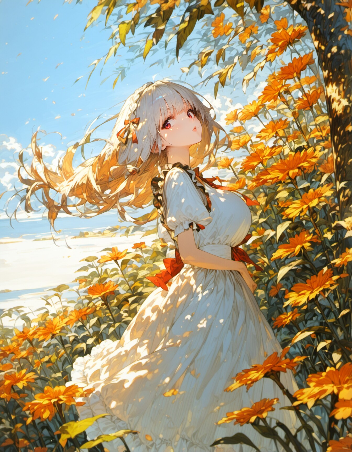 Golden Meadow | の人気AIイラスト・グラビア