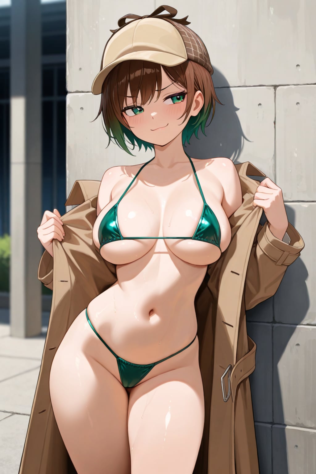 探偵ボーイッシュマイクロビキニ概念