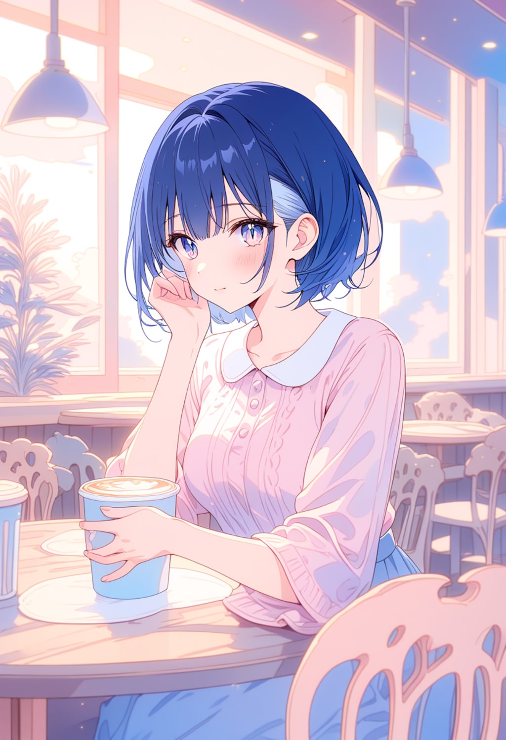 カフェオレでも飲みませんか？