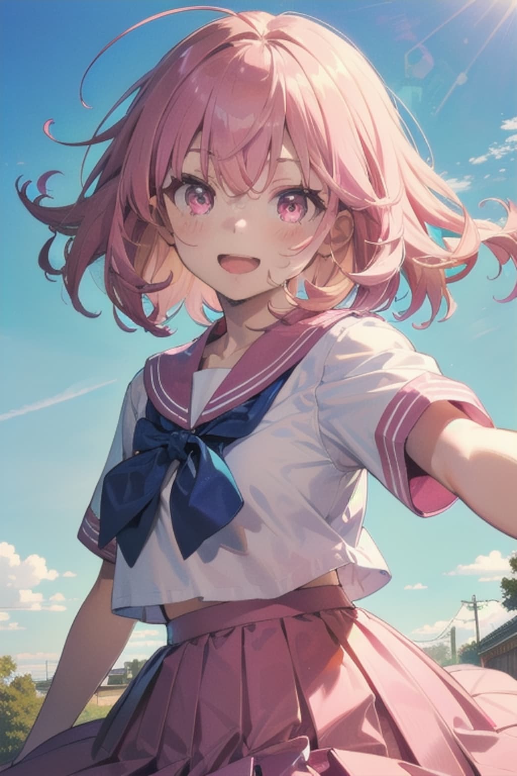 こはるの夏用制服改造