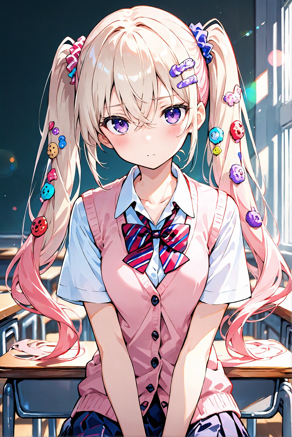 デコってオソロのツーショット♪