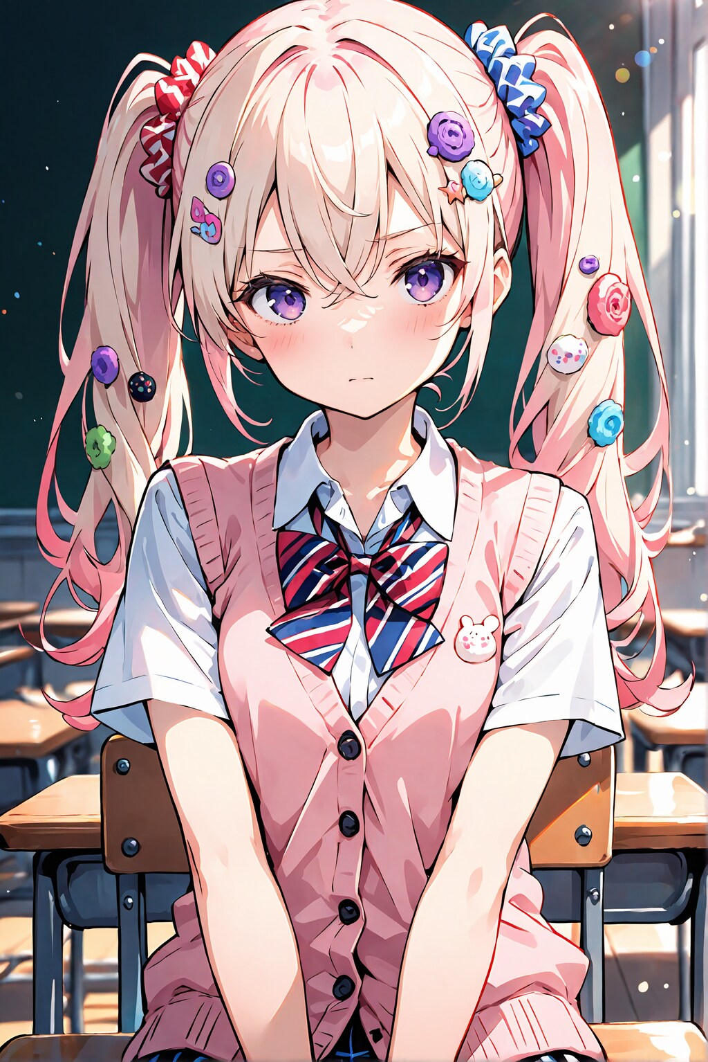 デコってオソロのツーショット♪