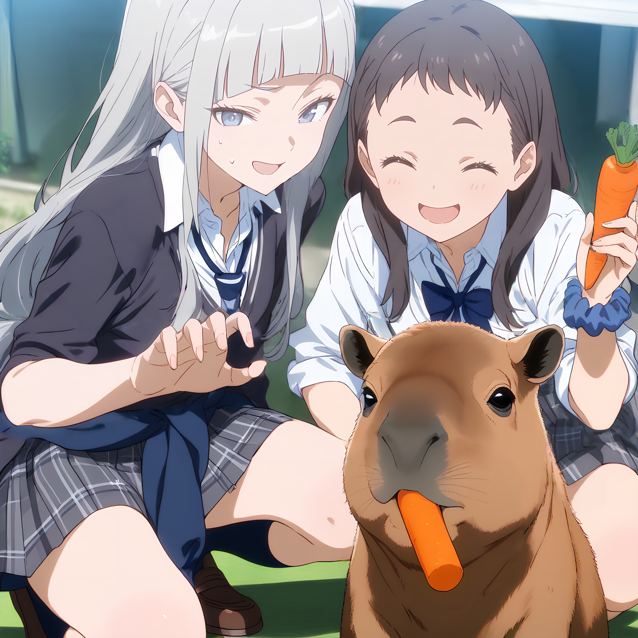 迷いカピバラ | の人気AIイラスト・グラビア