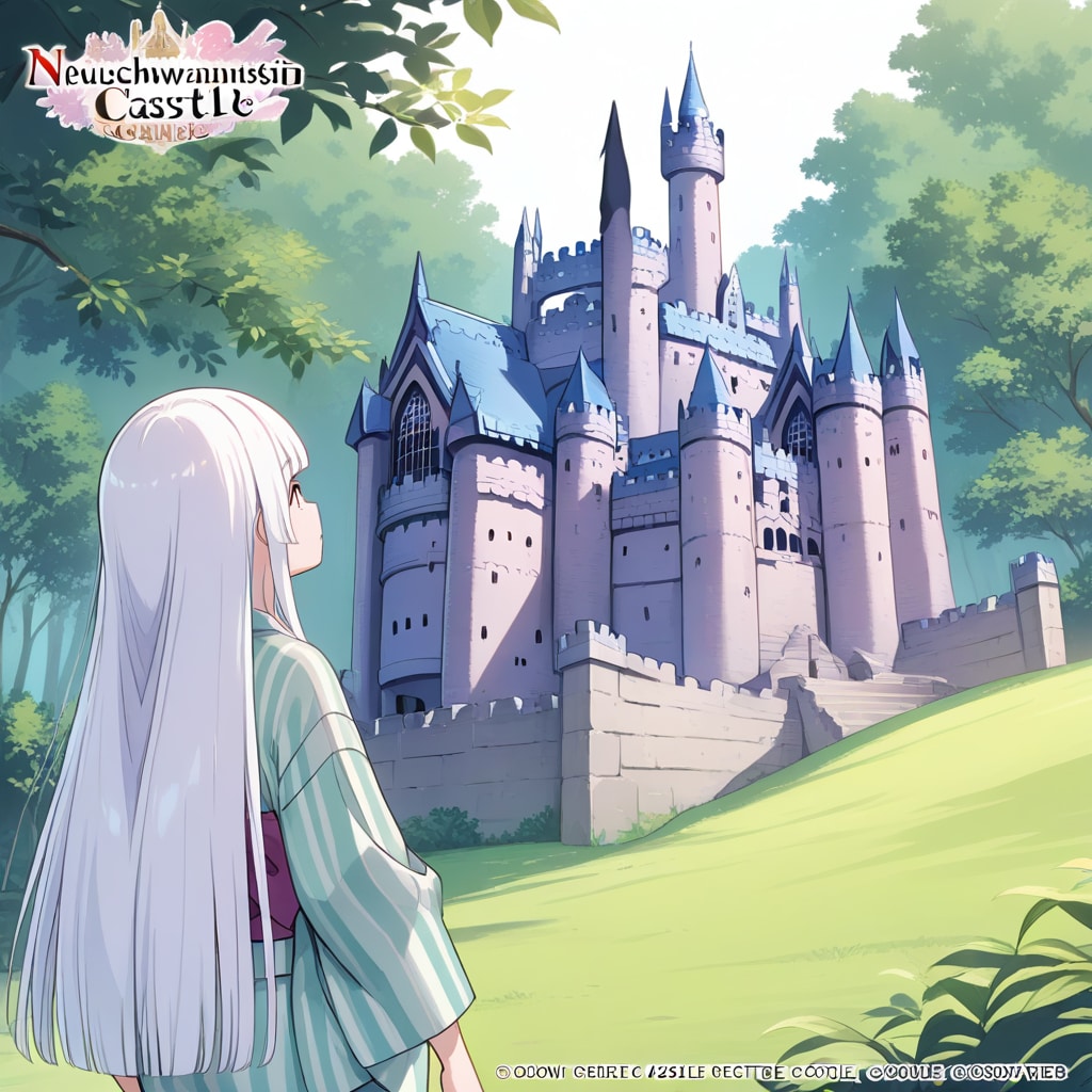 今最後)12.「の」→「ノイシュバンシュタイン城」霧雨カスミ | の人気AIイラスト・グラビア