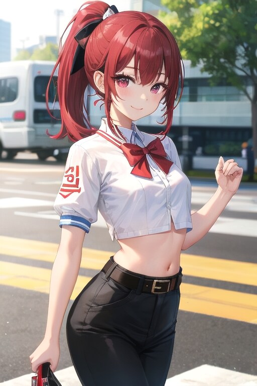 かっこかわいい韓国テコンドー美少女イ・ソア（李瑞雅）　ソウル市内でテコンドー演武！