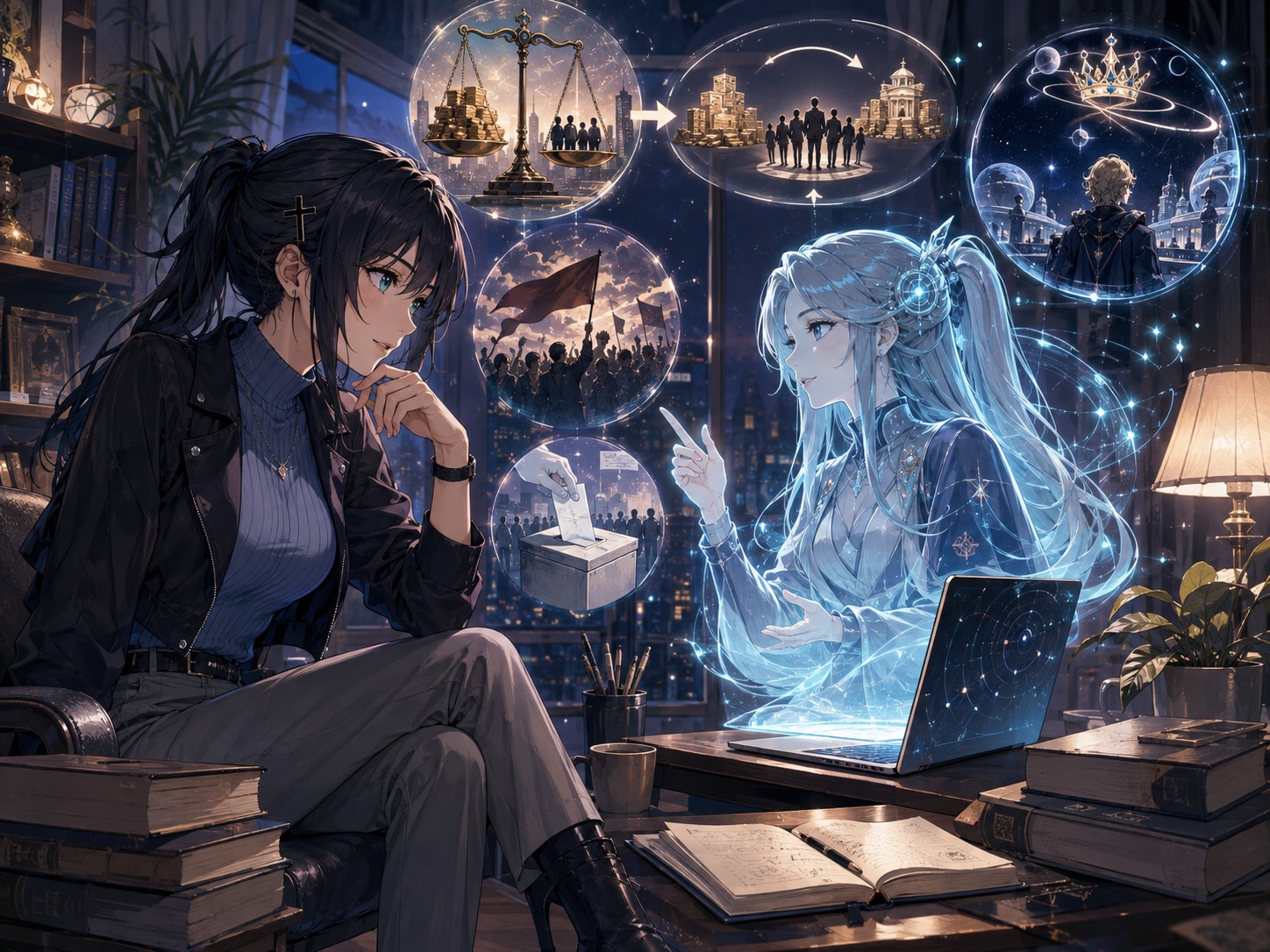 またChatGPTと雑談した | の人気AIイラスト・グラビア
