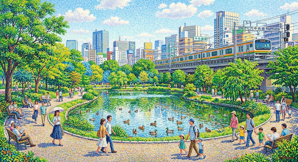 街のオアシス
