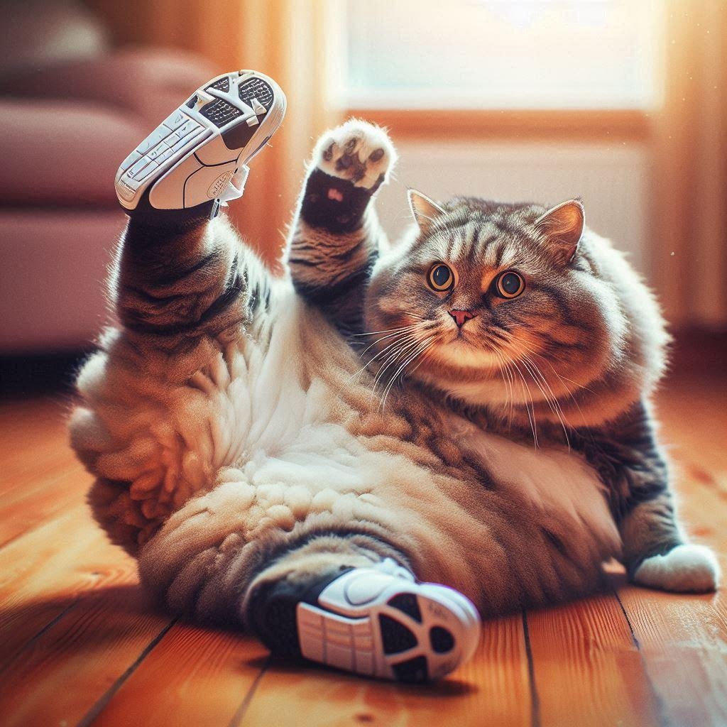 ねこまんま食べて、まんまと太った！