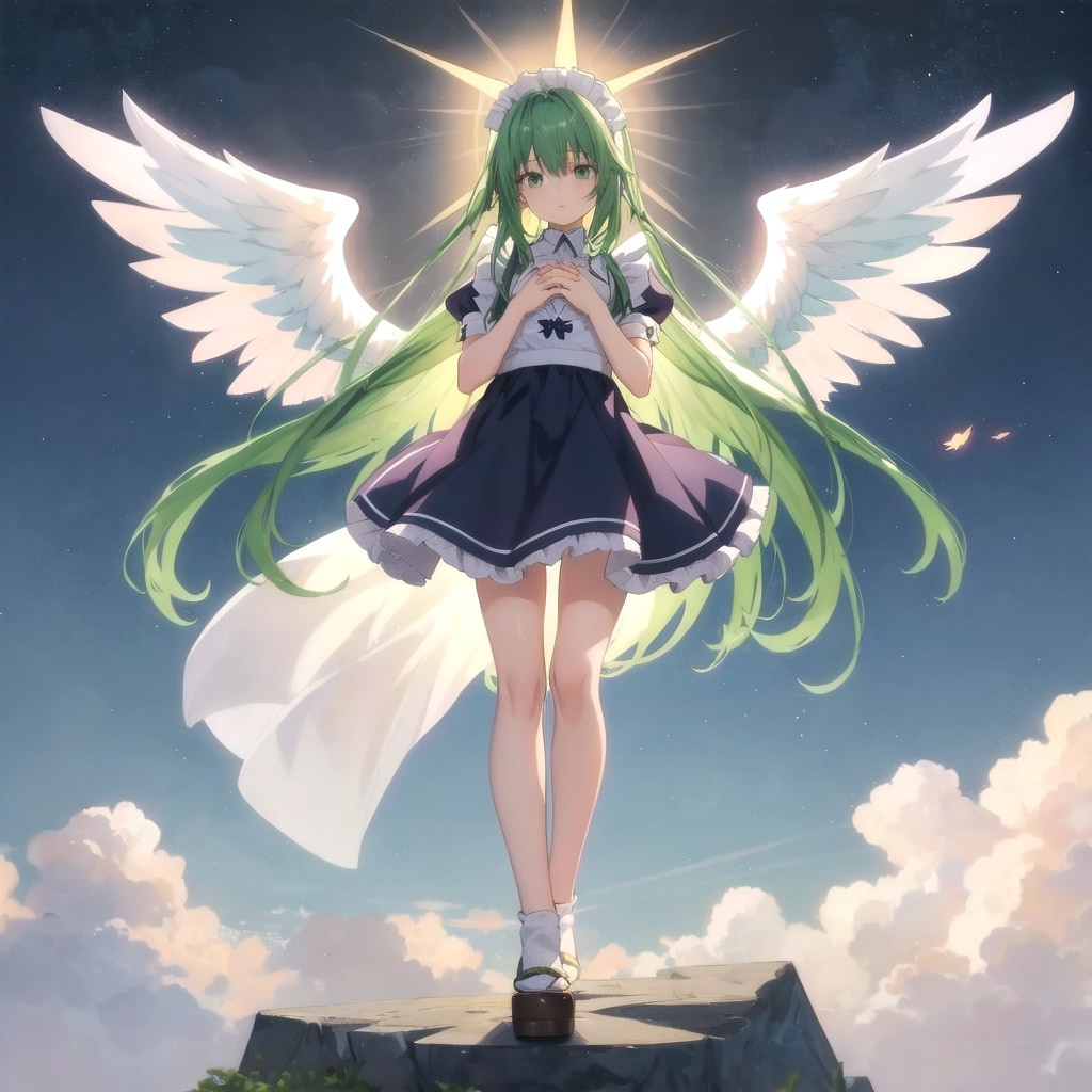 祈りを捧げる者