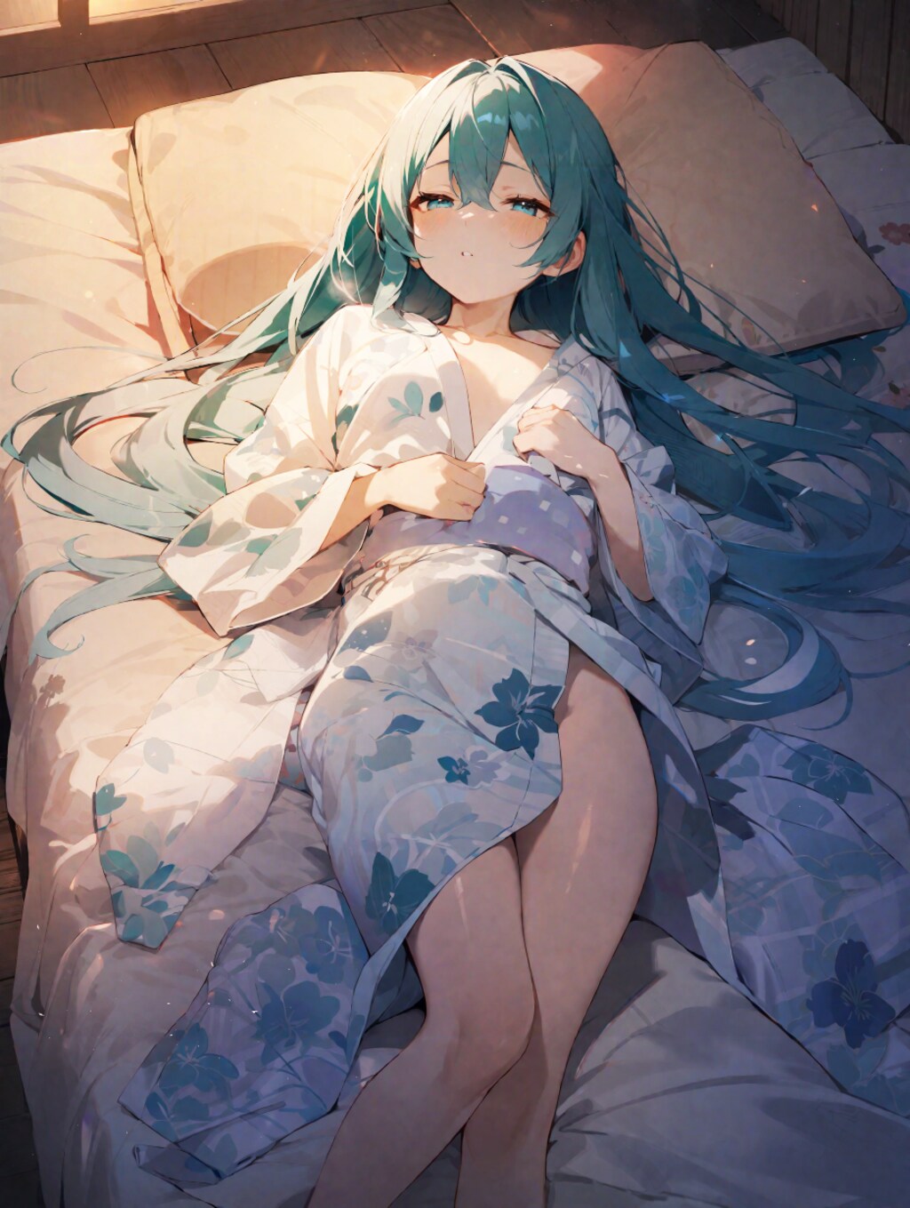 むにゃ…おはよう…