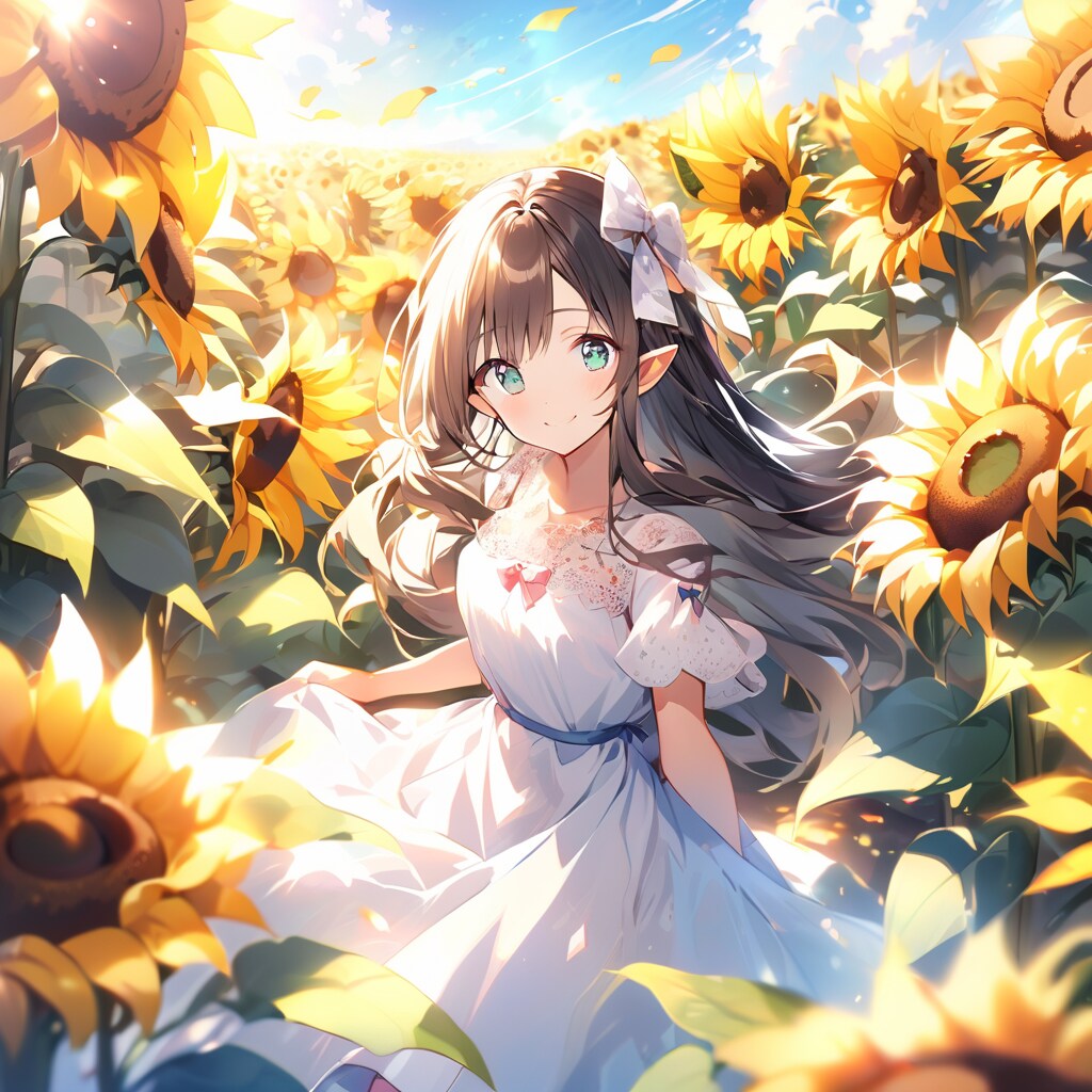 ひまわり畑