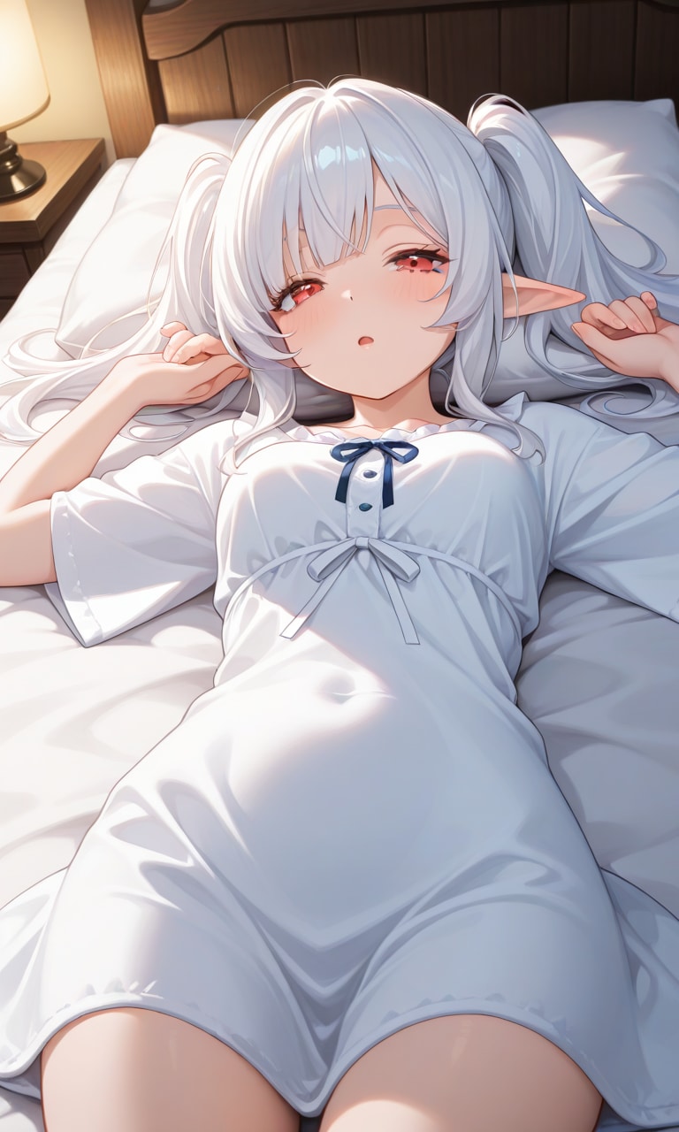 休みの日のシロネさん