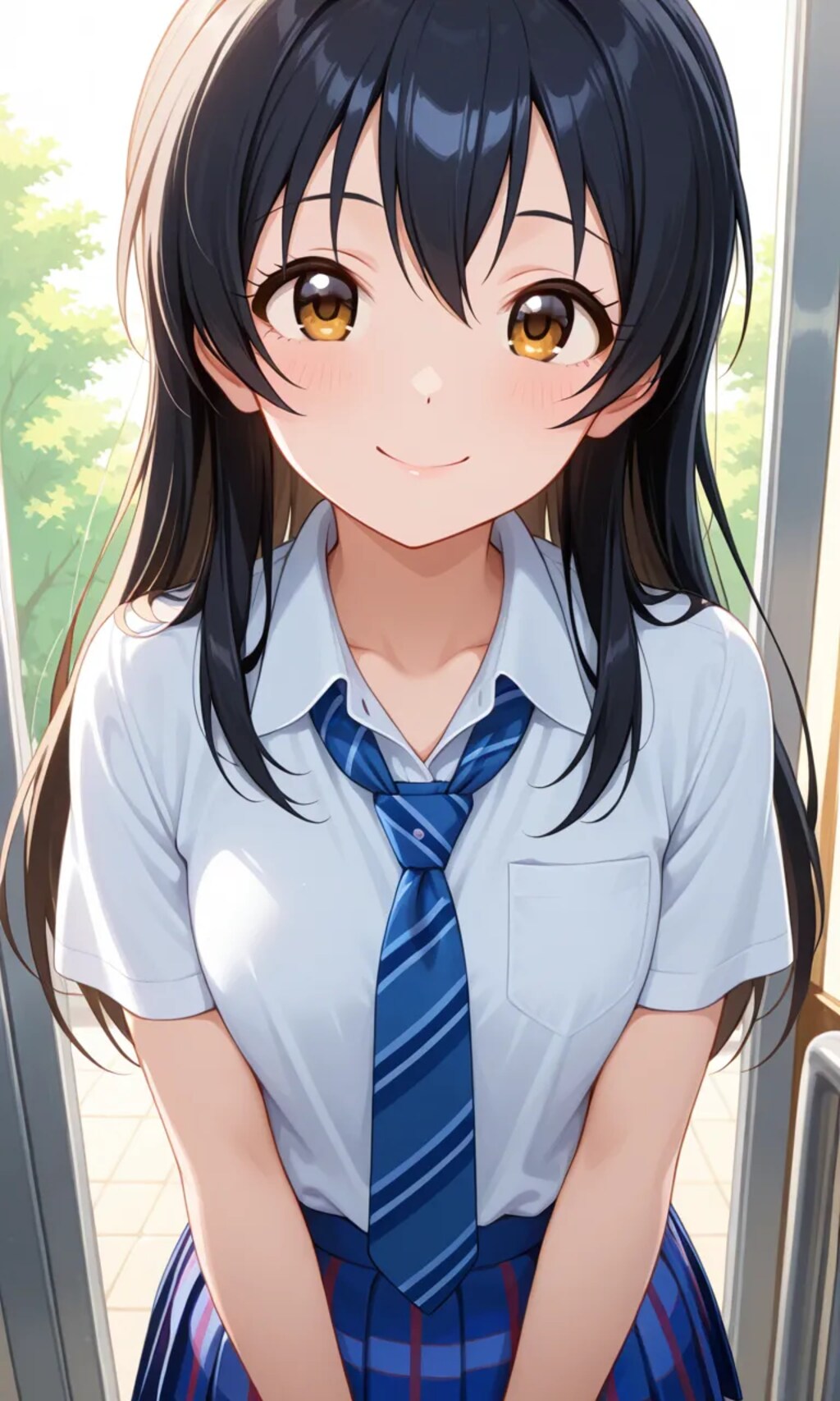 普通の女子高校生、親友との会話の一コマ