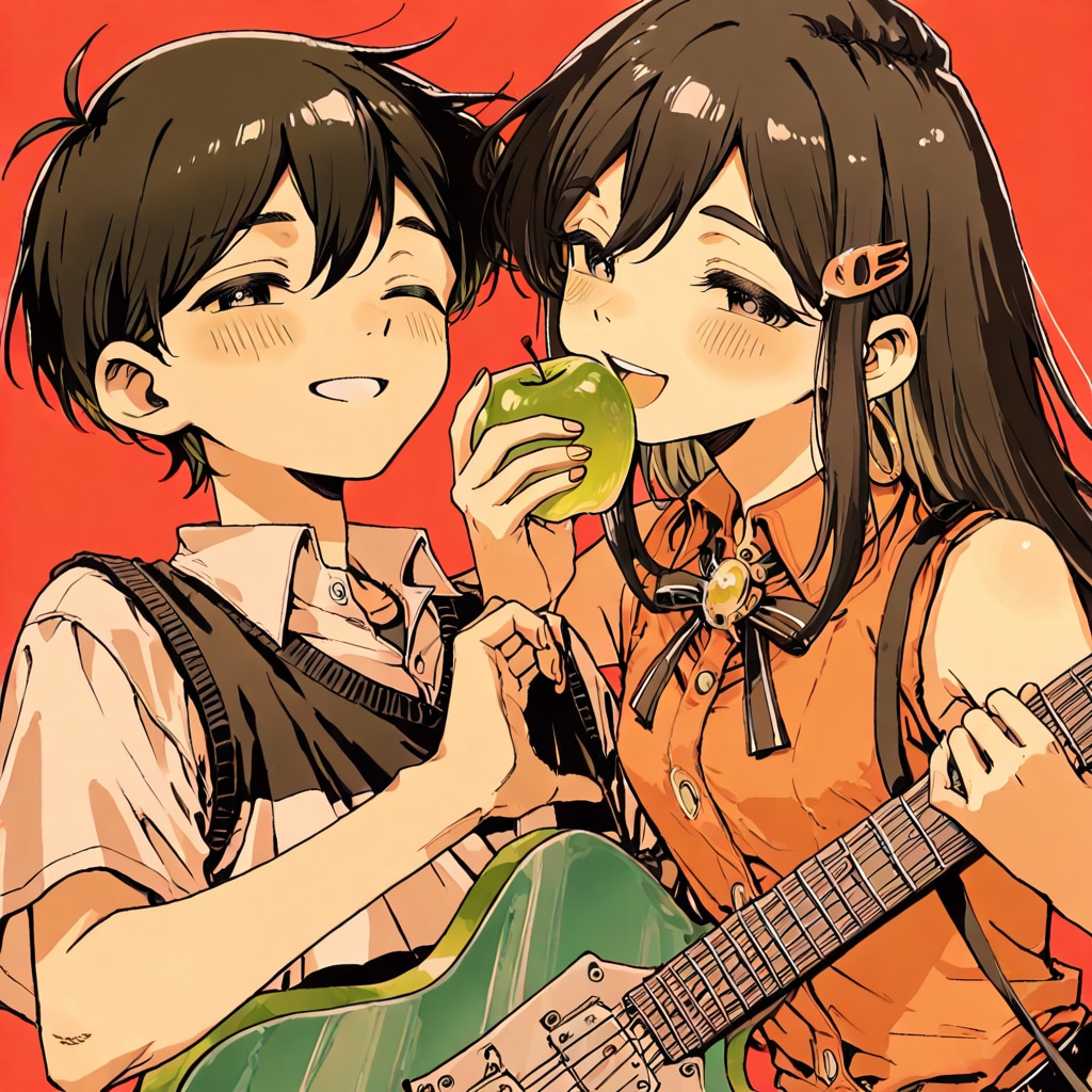 大森元貴のプロフィールからイラストを生成する