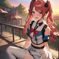 泣く赤髪ちゃん 2枚目