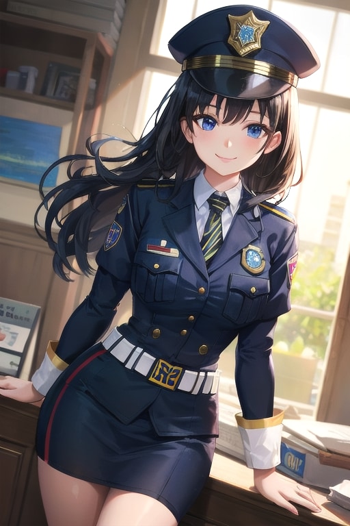 婦警 | の人気AIイラスト・グラビア