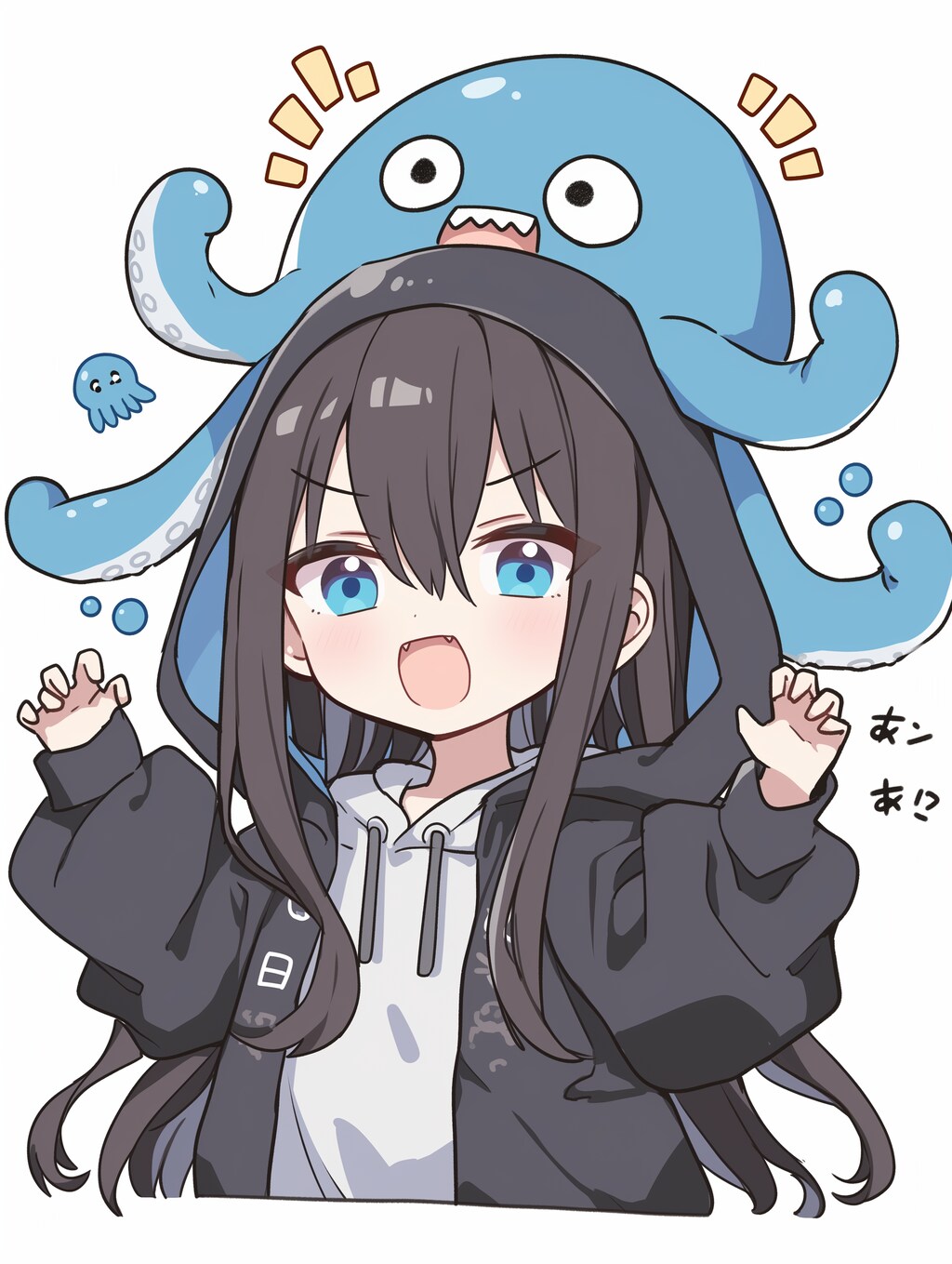 タコ？イカ？娘