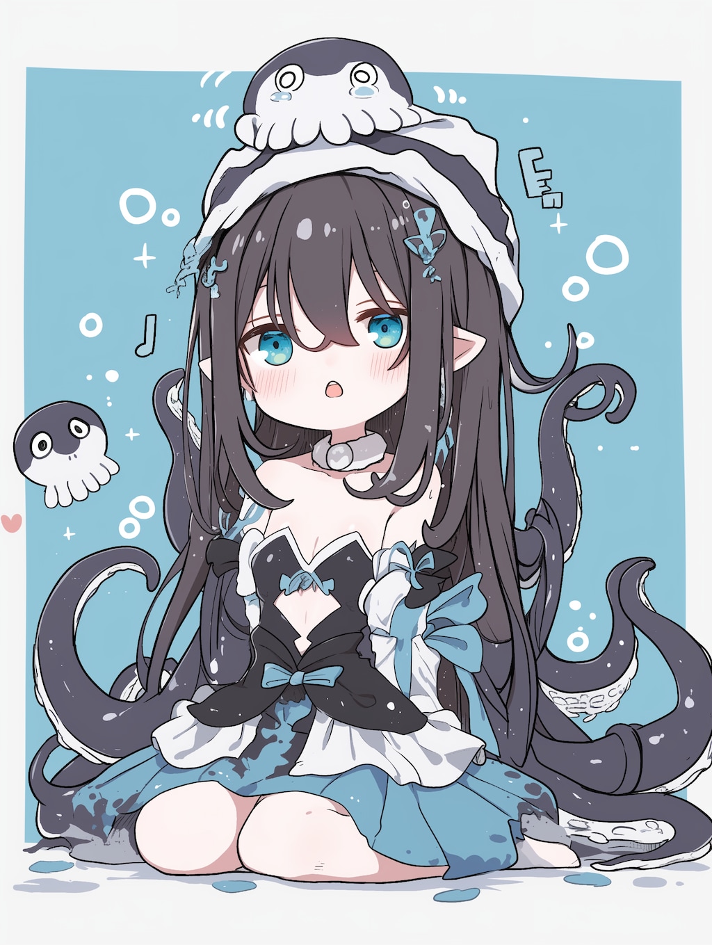 タコ？イカ？娘