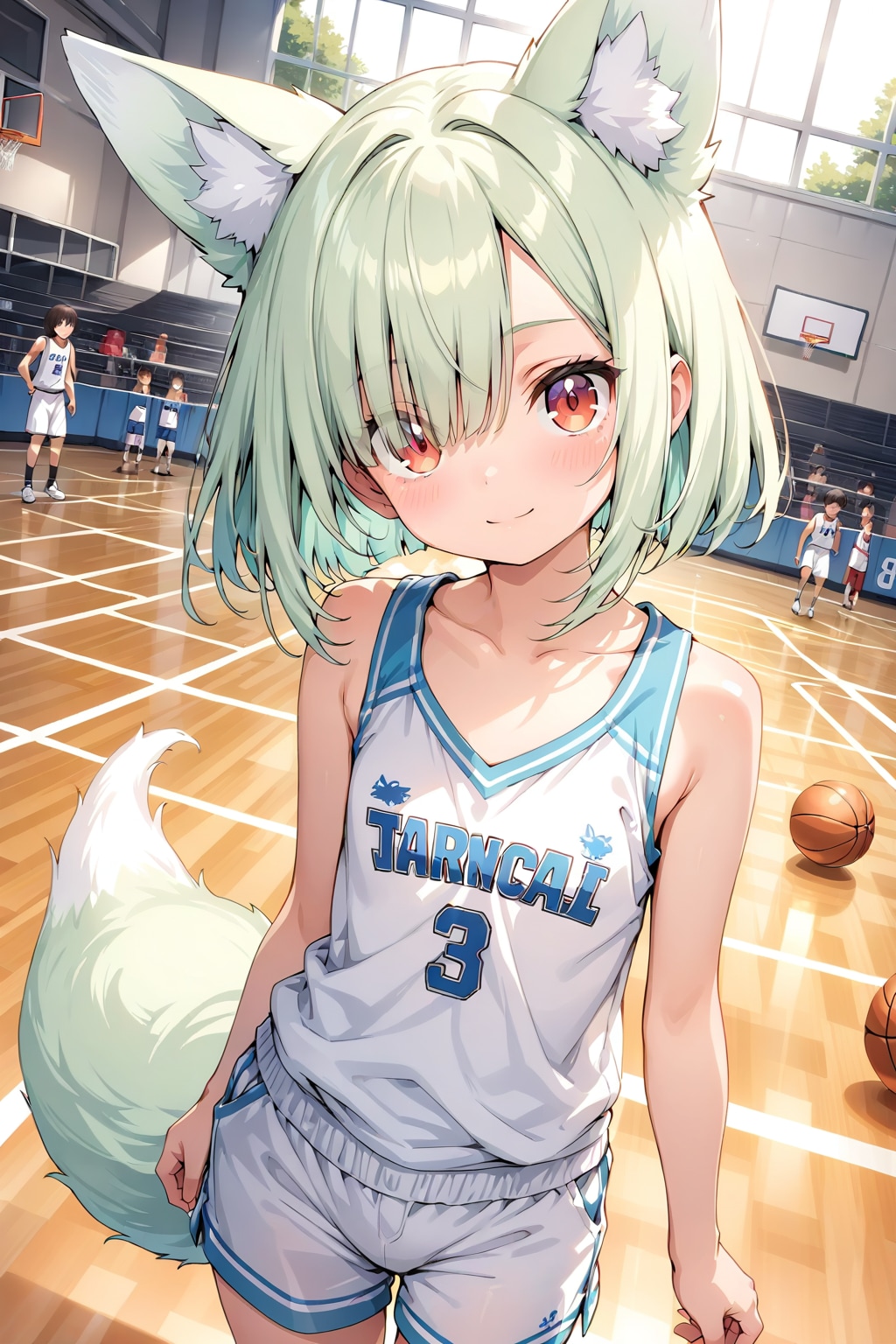 バスケット選手になった瑞希様(∩´∀`∩)💕