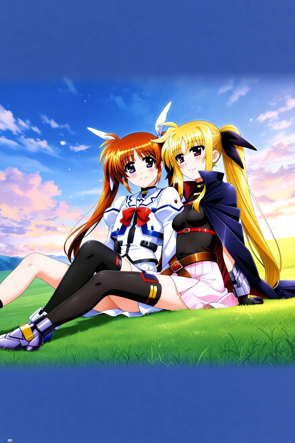 なのはとフェイト | の人気AIイラスト・グラビア