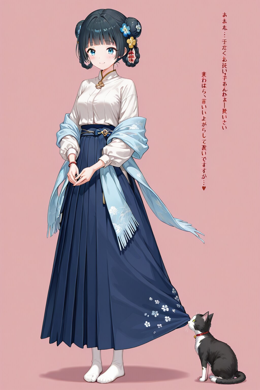 プロンプトに中華要素ないのになんか変なの出してくる😅