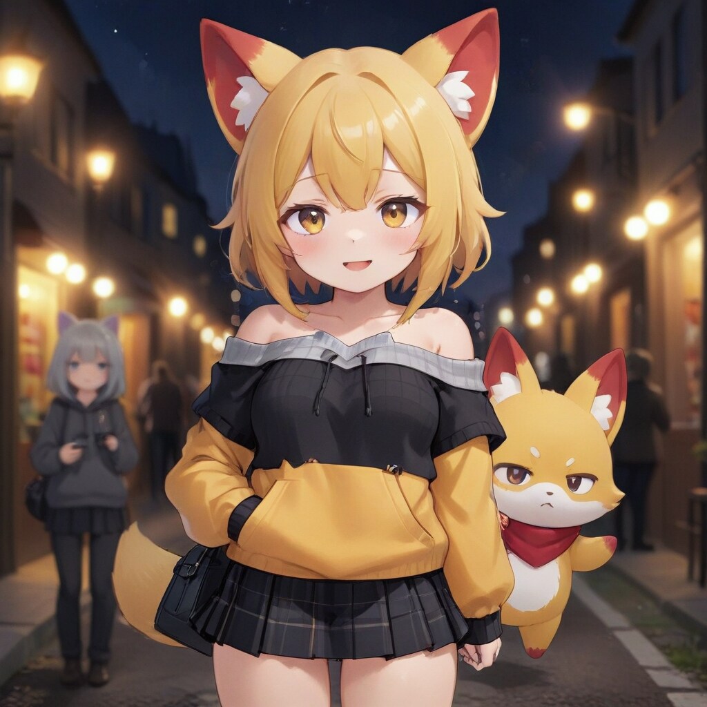 おツネとつねお