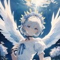 白いブラウスの天使の子 2枚目