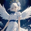 白いブラウスの天使の子 4枚目