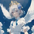 白いブラウスの天使の子 3枚目