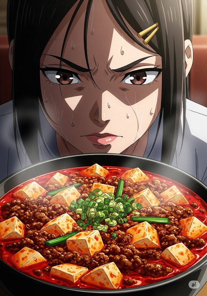 四川の熱風が、私の胃袋を吹き抜けていく…！ | の人気AIイラスト・グラビア