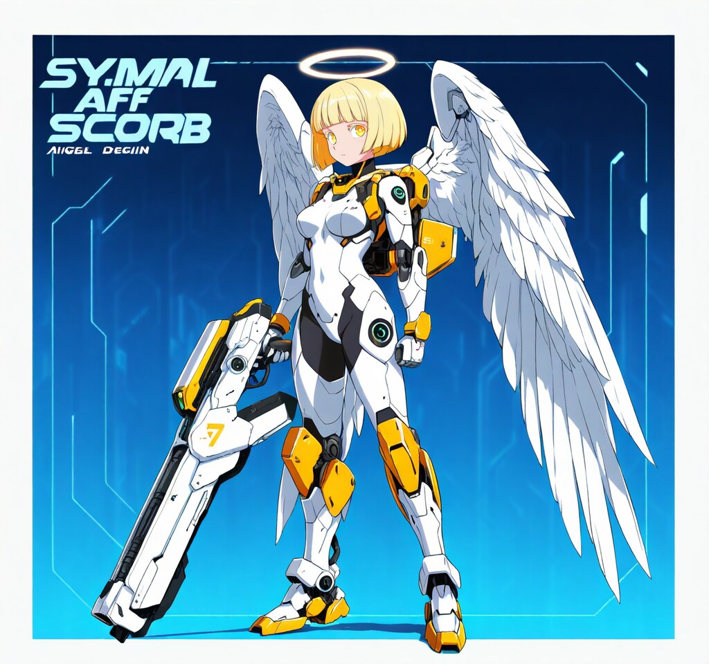 SF風の天使セラフィナちゃん