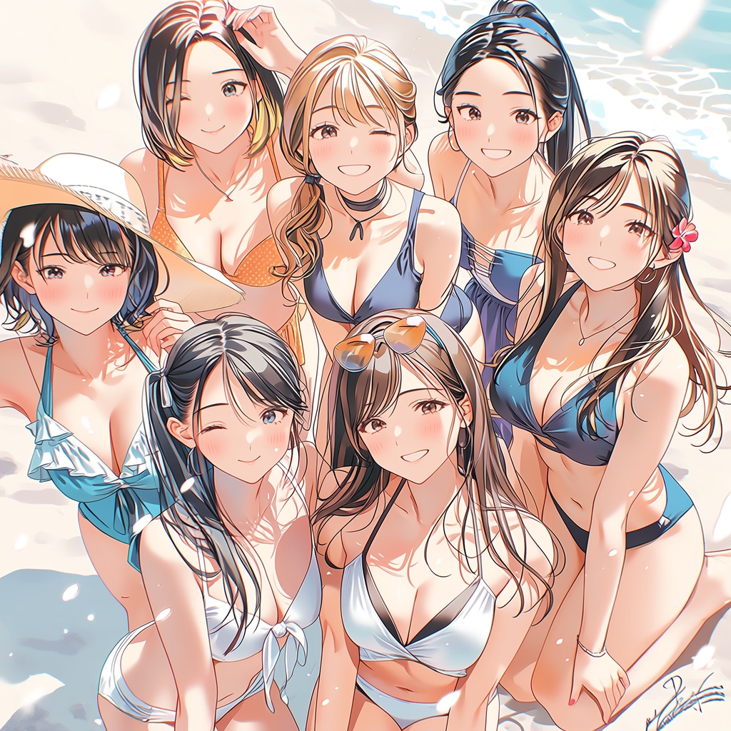 水着撮影（ニジジャーニー）