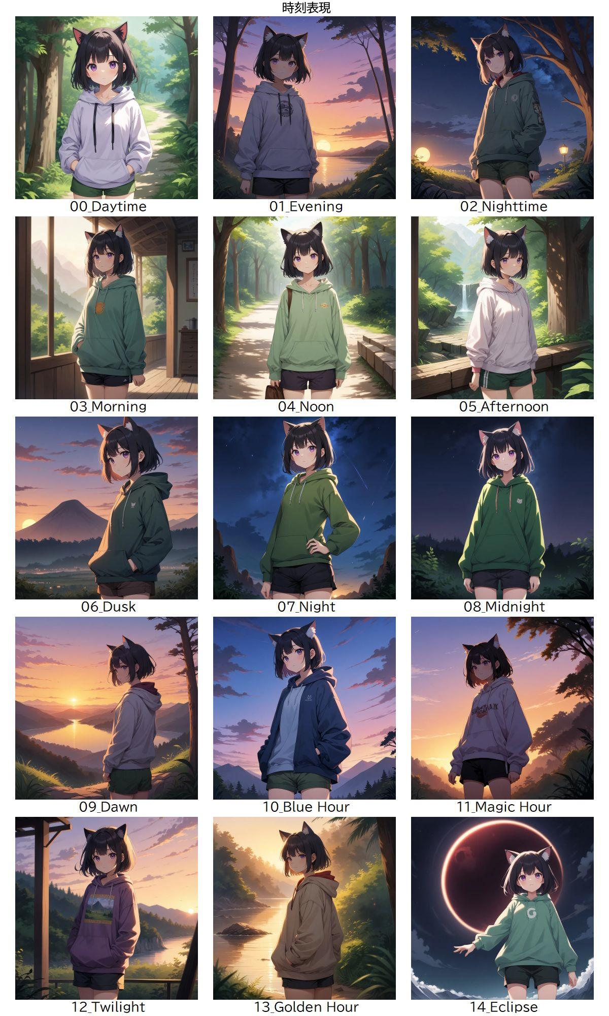 時刻表現 | の人気AIイラスト・グラビア