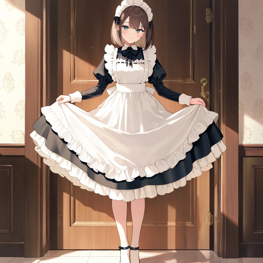 新人メイドあいさつ
