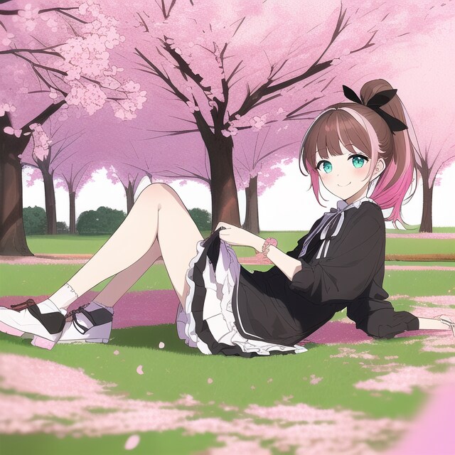 花見の準備