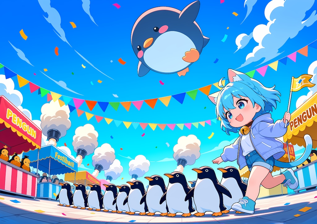ペンギンパレード（昼の部）