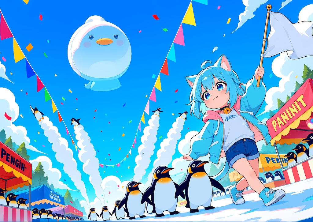 ペンギンパレード（昼の部）