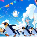 ペンギンパレード（昼の部） 5枚目