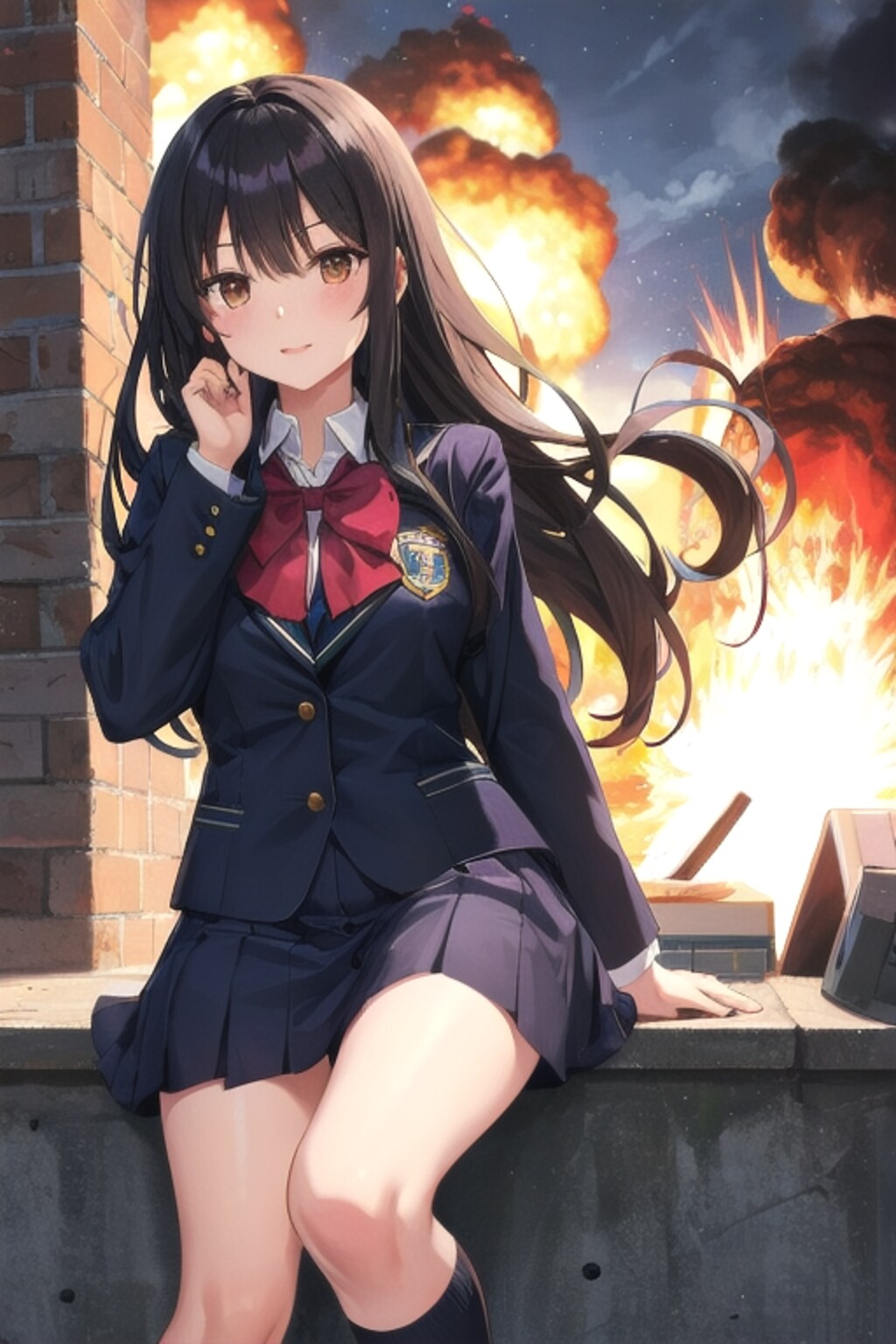 さくらちゃん爆発