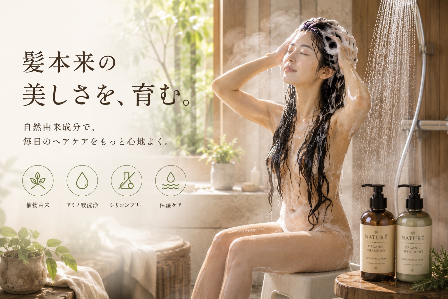 新商品シャンプー（ポロリ）