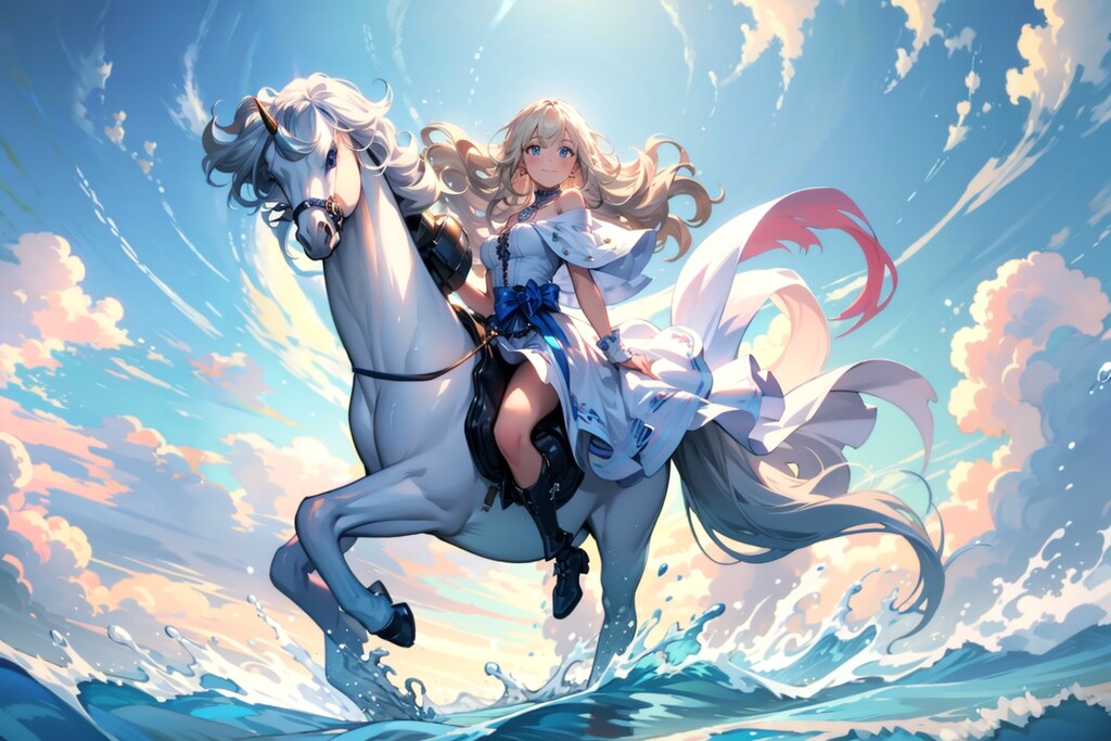 姫様と一角獣（比較）