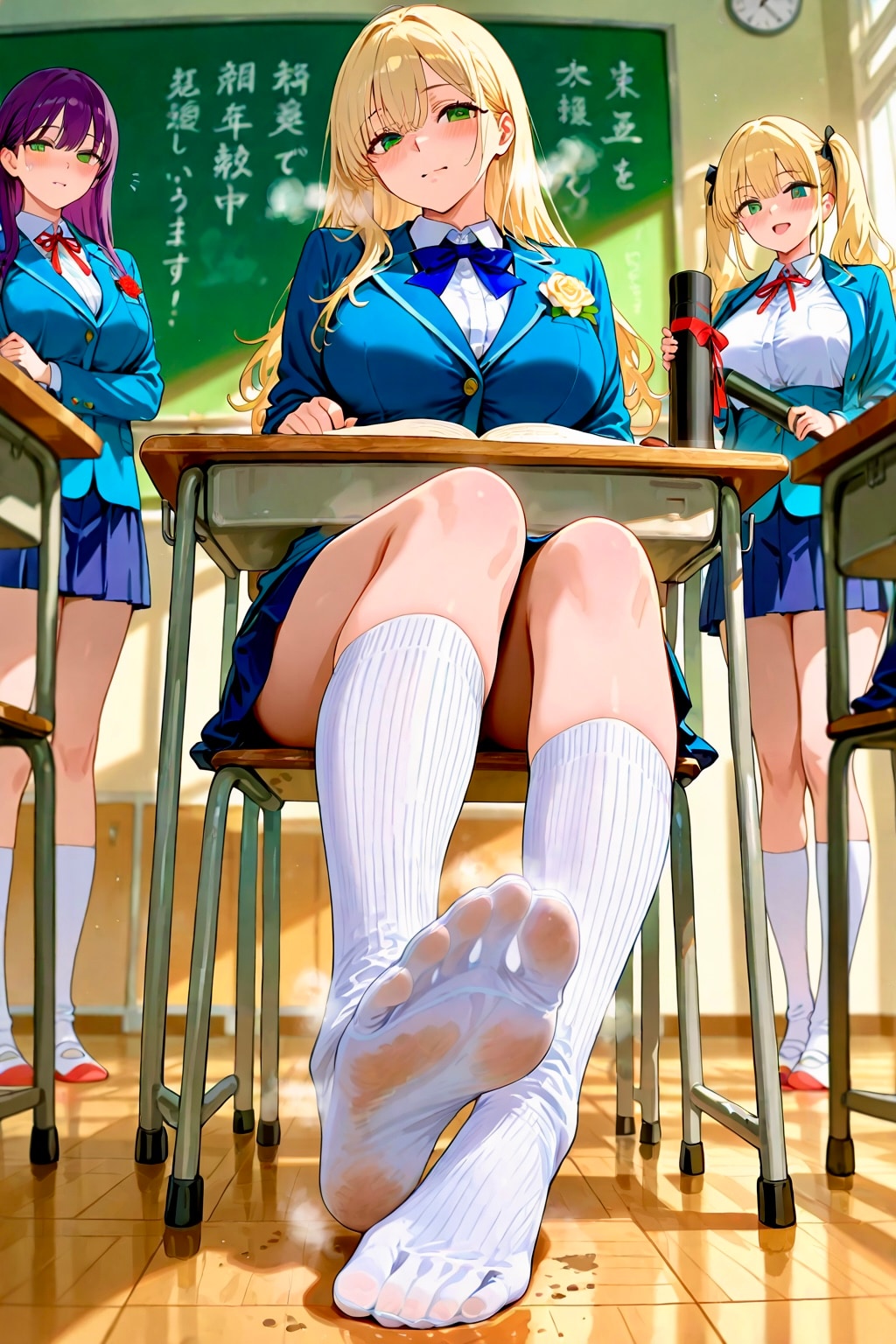 嗅がないと不合格よ？