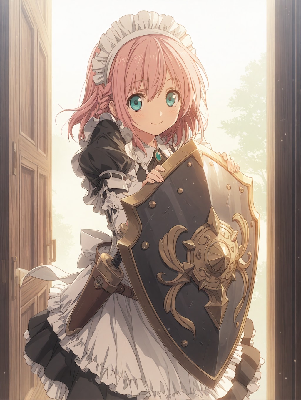 早朝のメイドタンク