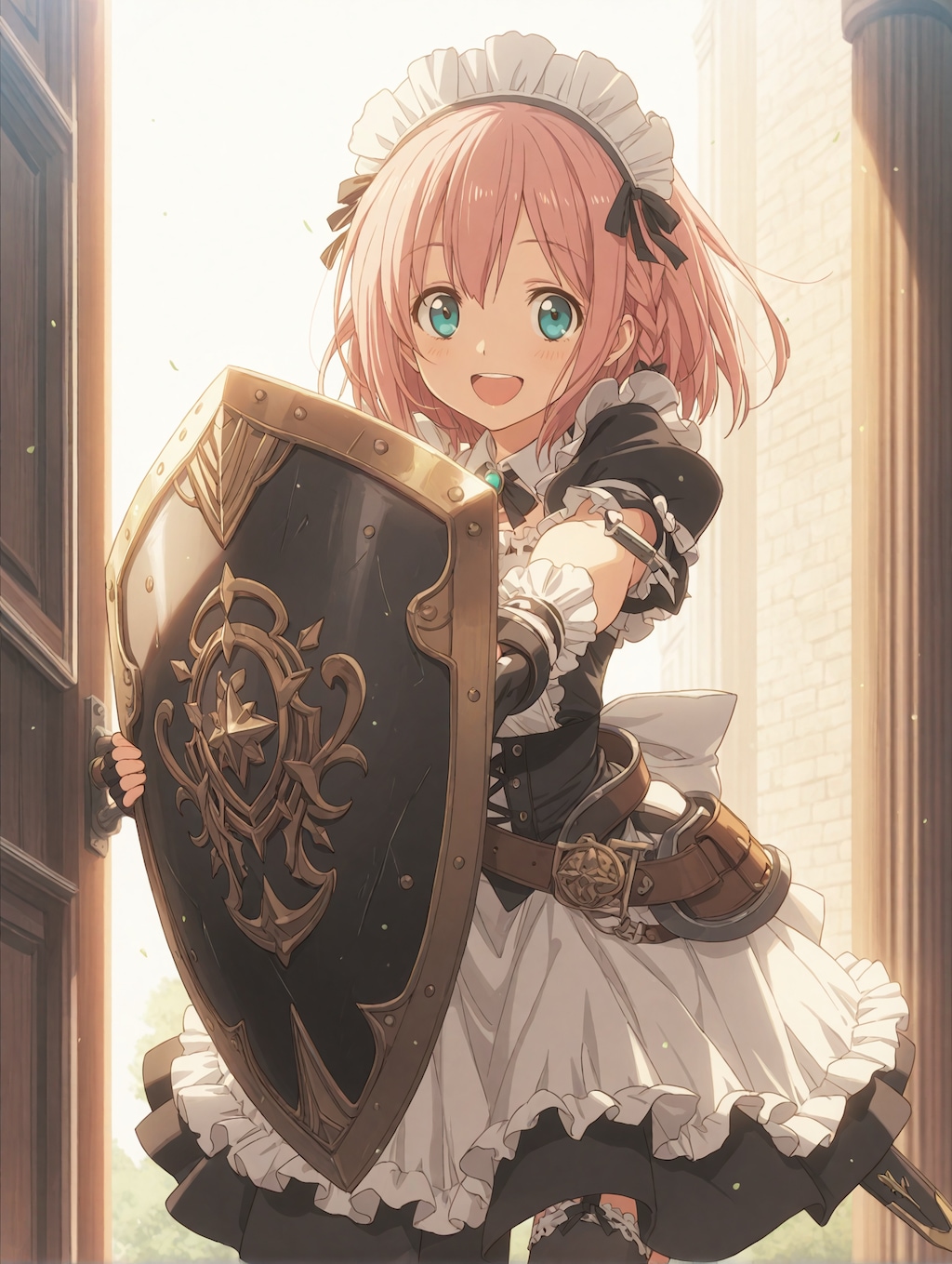 早朝のメイドタンク